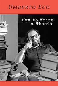 How to Write a Thesis 