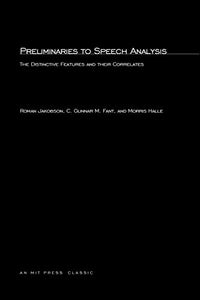 Preliminaries to Speech Analysis 