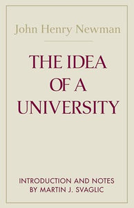 Idea of a University, The 