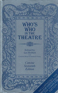 Who's Who in the Theatre 