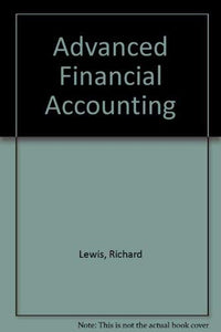 Advanced Financial Accounting 