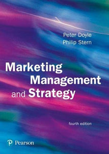 Marketing Management and Strategy 