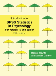 Introduction to SPSS Statistics in Psychology 