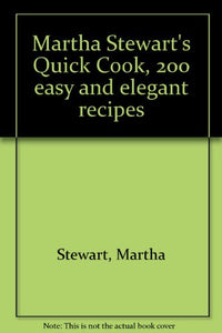 Martha Stewart Quick Cook 