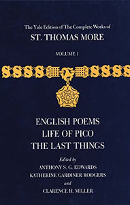 The Yale Edition of The Complete Works of St. Thomas More 