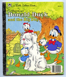 Donald Duck and the Biggest Dog in Town (Little Golden Books) 