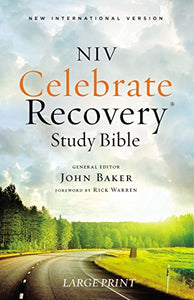 NIV, Celebrate Recovery Study Bible, Large Print, Paperback 