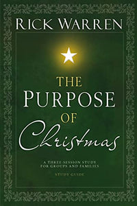 The Purpose of Christmas Study Guide 