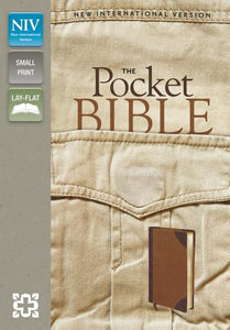 NIV, Pocket Bible, Imitation Leather, Pocket-Sized, Brown/Tan 