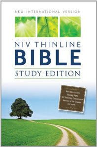 NIV, Thinline Bible, Study Edition, Hardcover 