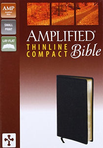 Amplified Thinline Bible, Compact, Bonded Leather, Black 