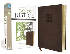 NIV, God's Justice Bible, Leathersoft, Brown 