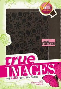 NIV, True Images: The Bible for Teen Girls, Leathersoft, Brown 