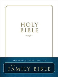 NIV, Family Bible, Hardcover, Red Letter 