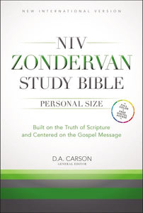 NIV Zondervan Study Bible, Personal Size, Hardcover 