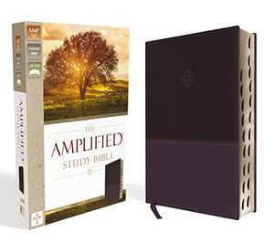 The Amplified Study Bible, Leathersoft, Purple, Thumb Indexed 