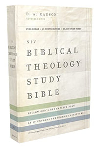 NIV, Biblical Theology Study Bible (Trace the Themes of Scripture), Hardcover, Comfort Print 