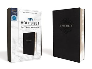 NIV, Holy Bible, Soft Touch Edition, Leathersoft, Black, Comfort Print 