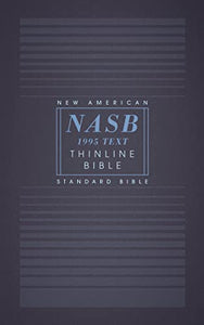 NASB, Thinline Bible, Paperback, Red Letter, 1995 Text, Comfort Print 