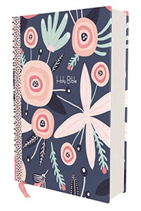 NIrV, Journal the Word Bible for Girls, Double Column, Hardcover, Comfort Print 