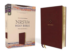 NRSVue, Holy Bible, Leathersoft, Burgundy, Comfort Print 