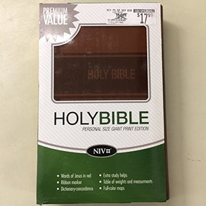 Niv PS Gp Ref Bible Brown 