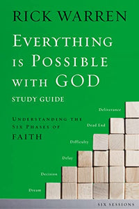 Everything is Possible with God Bible Study Guide 