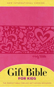 NIV, Gift Bible for Kids, Leathersoft, Pink 