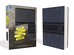 NIV, Bible for Teen Guys, Leathersoft, Blue 