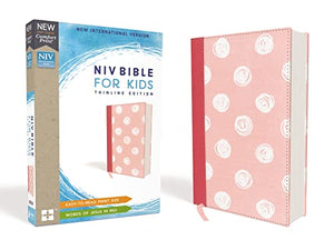 NIV, Bible for Kids, Cloth over Board, Pink, Red Letter, Comfort Print 