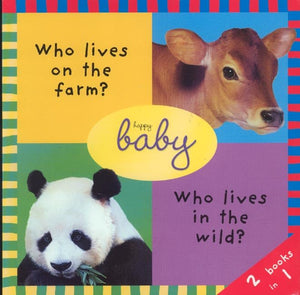 2 Books in 1: Who Lives on the Farm and Who Lives in the Wild? 