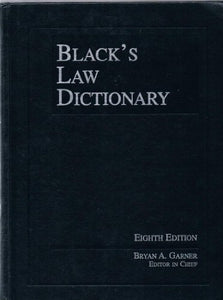 Black's Law Dictionary 