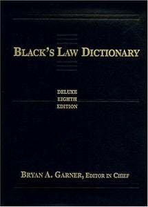 Black's Law Dictionary 