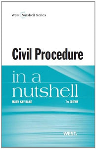 Civil Procedure in a Nutshell 