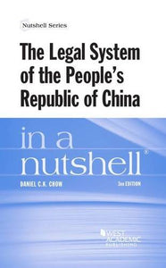 The Legal System of the People's Republic of China in a Nutshell 