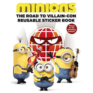 Minions: The Road to Villain-Con: Reusable Sticker Book 