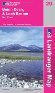 Beinn Dearg and Loch Broom, Ben Wyvis 