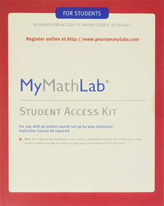 MyLab Math -- Standalone Access Card 