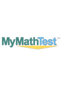 MyMathTest Online Placement and Readiness Student Access Code Card 