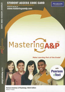 MasteringA&P with Pearson eText -- Standalone Access Card -- for Human Anatomy & Physiology 