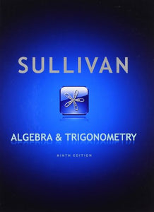 Algebra and Trigonometry 