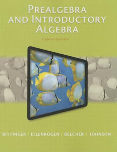 Prealgebra and Introductory Algebra 