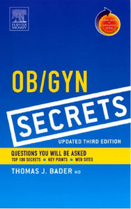 Obstetrics and Gynaecology Secrets 