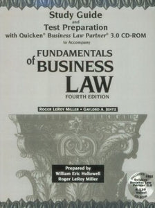 Study Guide with Quicken Business Law Partner 2.0 CD-ROM 