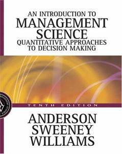 An Introduction to Management Science 