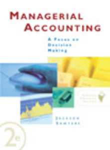 Managerial Accounting 