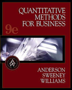 Quantitative Methods for Business 