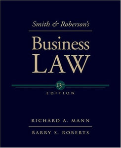 Smith and Roberson S Business Law 