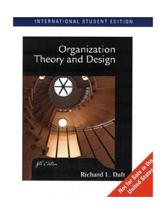 Organization Theory and Design 