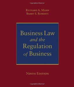 Business Law and the Regulation of Business 